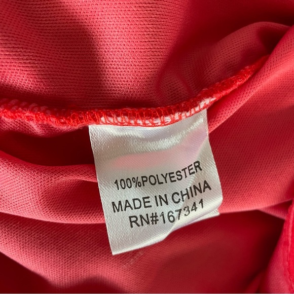 HELLO MOLLY NIGHTS IN IOS HALTER MINI DRESS
CORAL size 8 large NWT - Picture 11 of 16